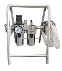 In-Line Filter Lubrication Regulation Unit c/w Hose