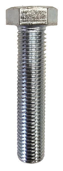 Bolt M16 x 75mm BZP Hex Head Setscrew